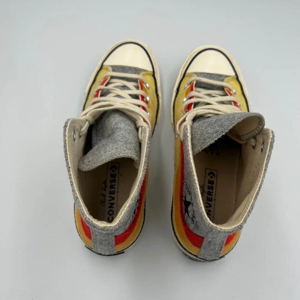 Converse Chuck 70 High Top Unisex 6.5W 4.5M Yellow Felt Canvas 169518C